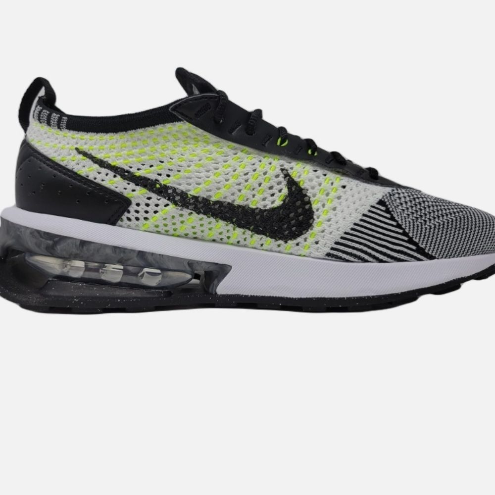 Nike Air Max Fly Knit‎ Racer- Black/Bolt/White - Picture 2 of 15